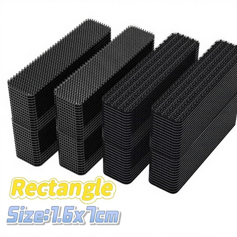 

Universal Car Floor Mat Tapes Carpet Tape Self-adhesive Floor Mats Fixing Stickers Fastener Clips Retention Holders Grip 1pair(2pcs)