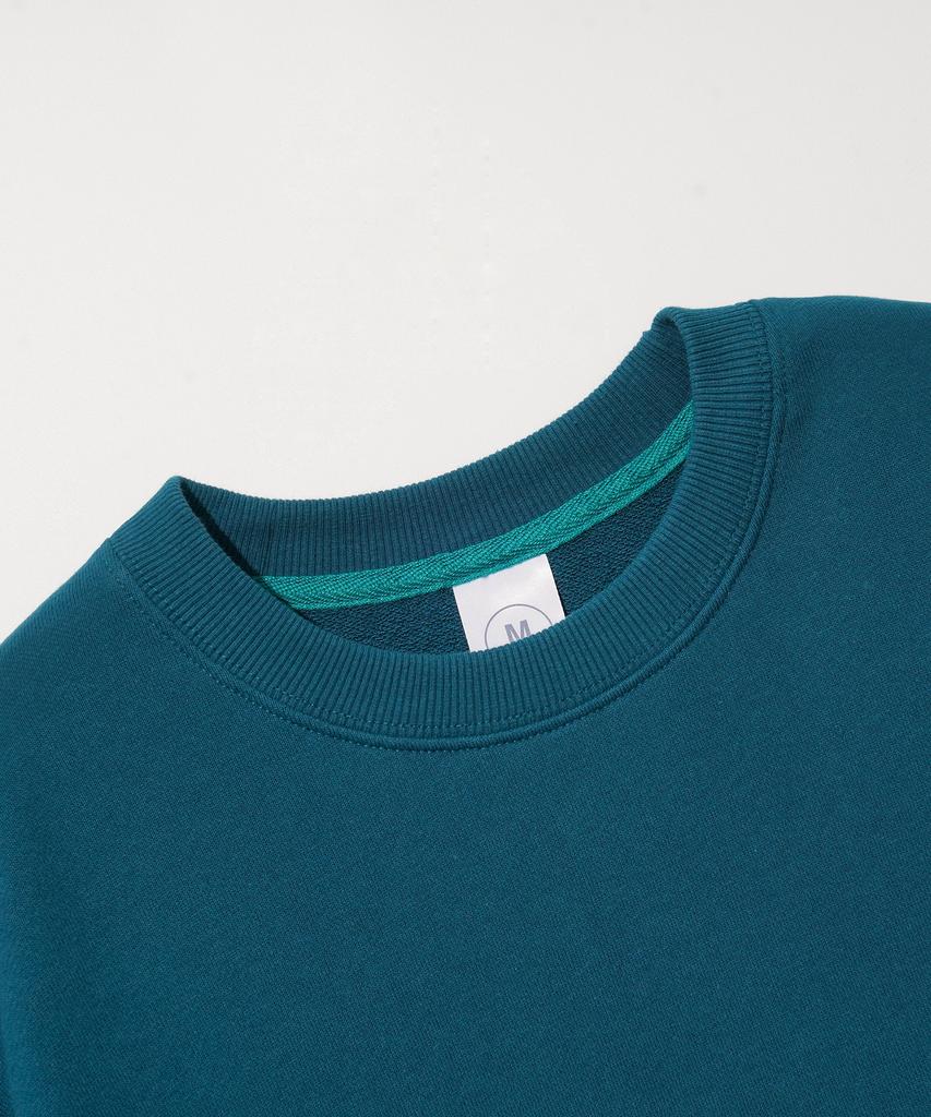 JEMUT Hayes Oversized Sweatshirt Teal Blue Kjmt2369