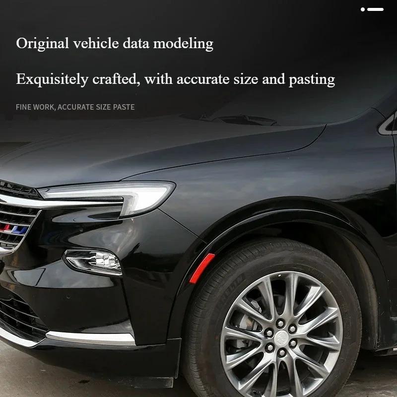 2pcs/set Car Reflective Safety Strip Stickers Car Wheel Eyebrow Reflective Sticker Reflective Warning Safety Tape Accessories