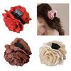 Spring Hair Barrettes Lace Flower Claw Clip Hair Clip Lady Hair Shaping Tool