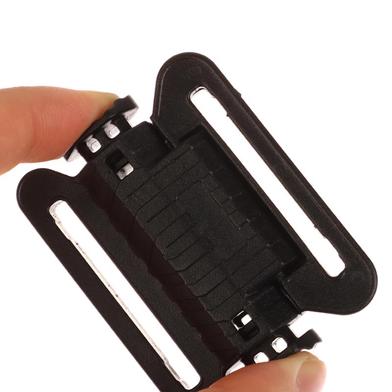 1Pc Plastic Hunting Vest Quick Release Buckle Slider Removal Buckle Strip Module Strip Replacement Edc Tool Hinge Connector Clip