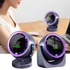 Table Top Remote Fan Digital Display Bedroom Home Tabletop Fan Convenient Quiet Cooler With Powerful Airflow For Workplace Dorm