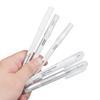 10Pcs Double Tip Microblading Marker Pen with Paper Ruler Waterproof Skin Marker Makeup Positioning Marker for Eyebrow