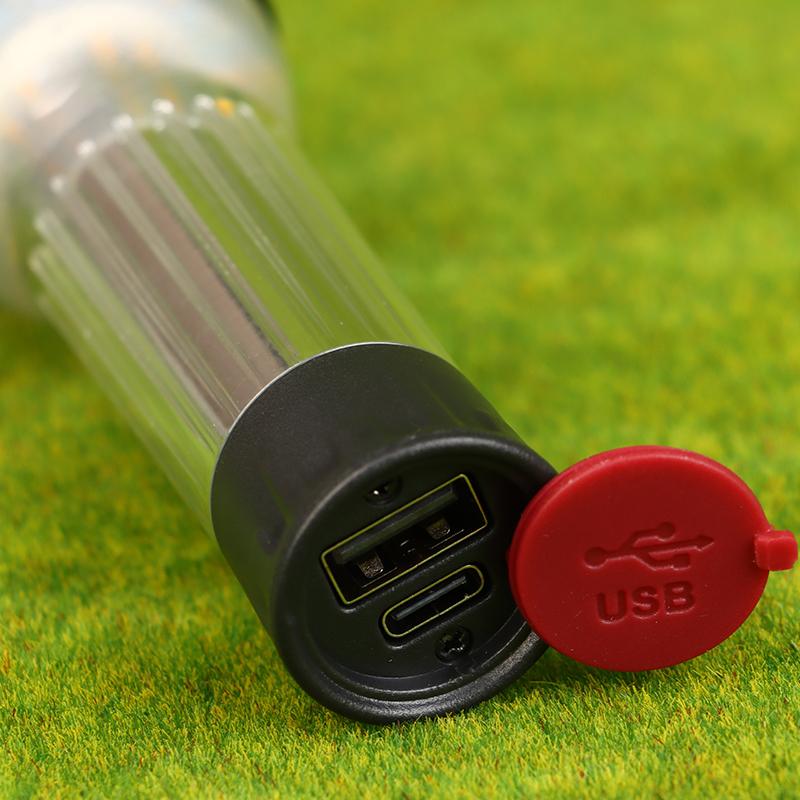 Outdoor Camping Lantern With Magnetic Base Portable Hanging Lamp 3 Lighting Modes Led Flashlights Waterproof Emergency Lamp