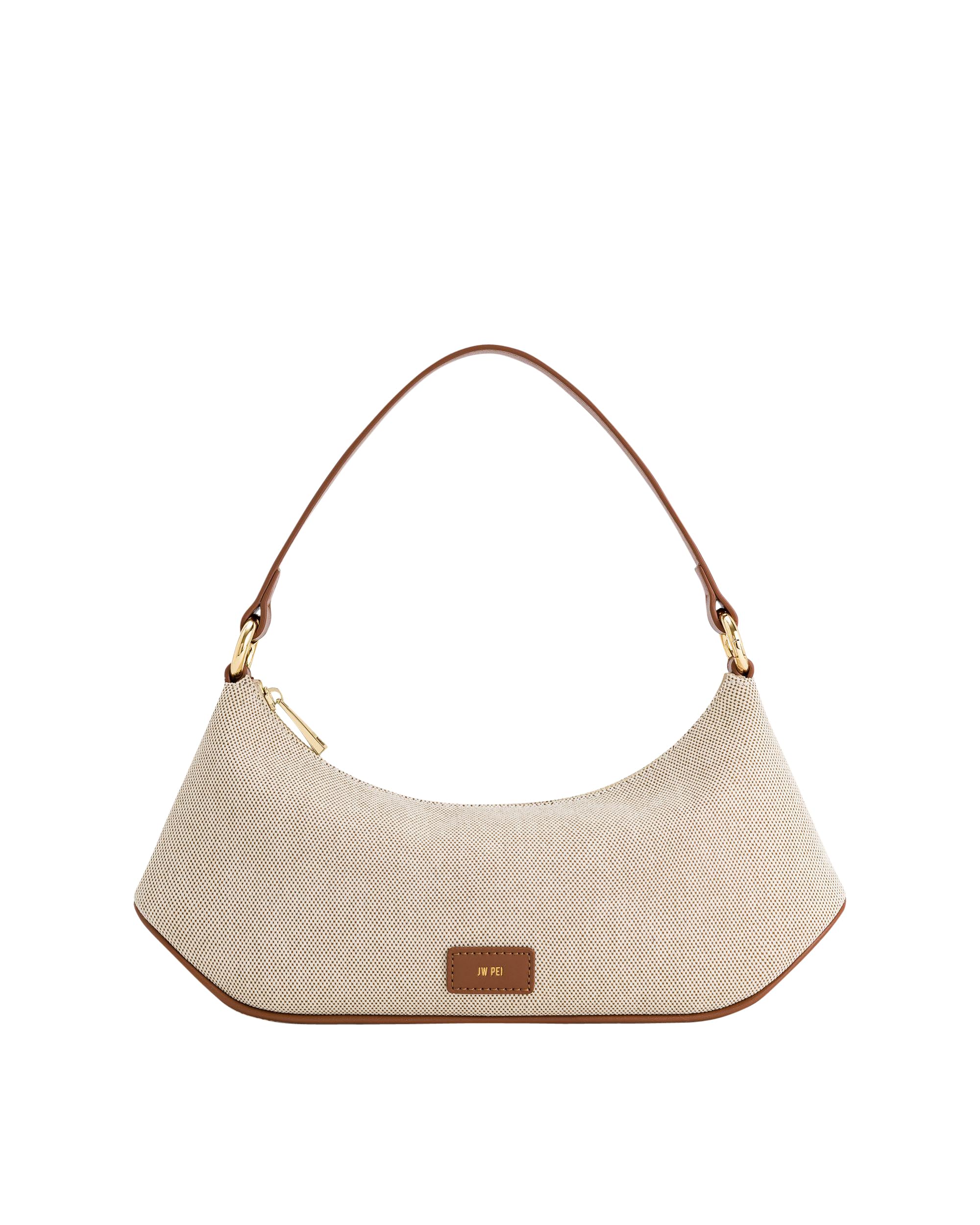 

Сумка через плечо Lily, коричневая, холст [JW PEI], женская -