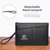 Car Men's Clutch Bag Card Holder Business Coin Purse Wallet Interior For Lexus IS250 IS200 ES350 GS400 GS430 GX460 HS250h IS300