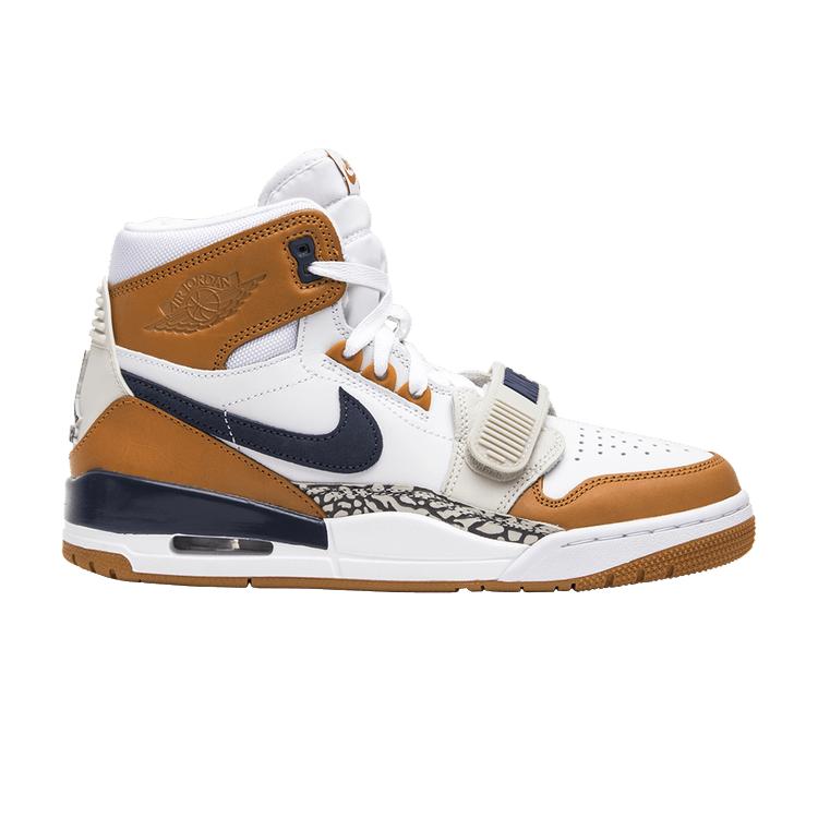 Men's Sneakers Jordan Legacy 312 Trainer 3 Medicine Ball White/Midnight Navy-Ginger-Light Bone-White