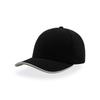 Atlantis Pilot Piping Sandwich Premium Brush Cotton 6 Panel Cap