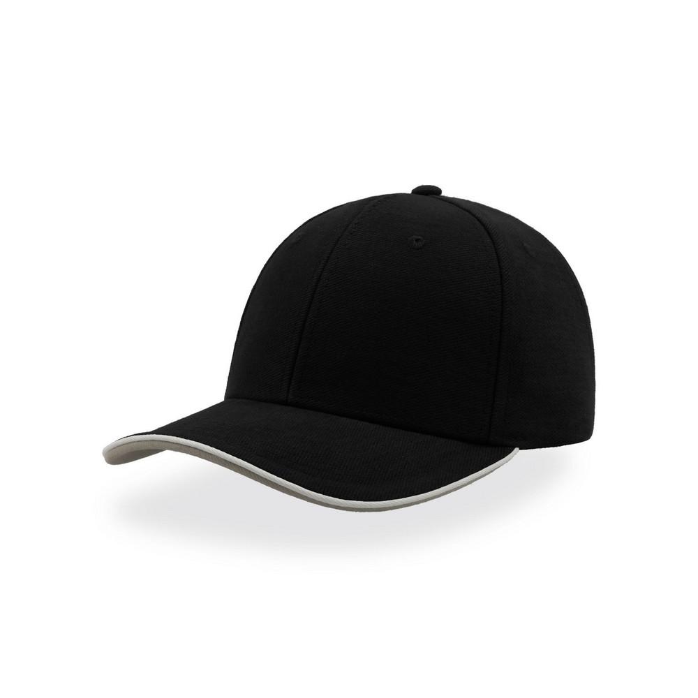 Atlantis Pilot Piping Sandwich Premium Brush Cotton 6 Panel Cap