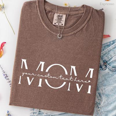 Comfort Colors® Personalized Mama Gift, Custom Mom Shirt, Mother's Day Gift, Custom Name Shirt, Children Name Mom Shirt