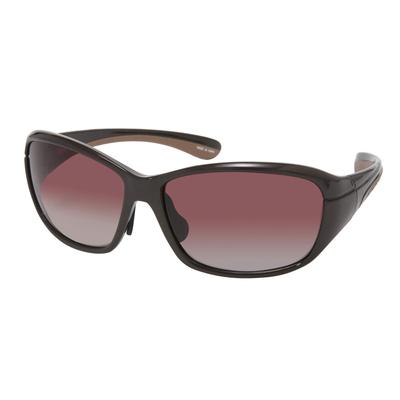 Polarized Light Women's Sunglasses, Brown/Brown & Brown, CLA09-2