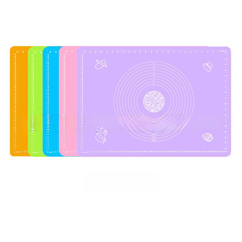 Food-Grade Silicone Baking & Kneading Mat with Measurements