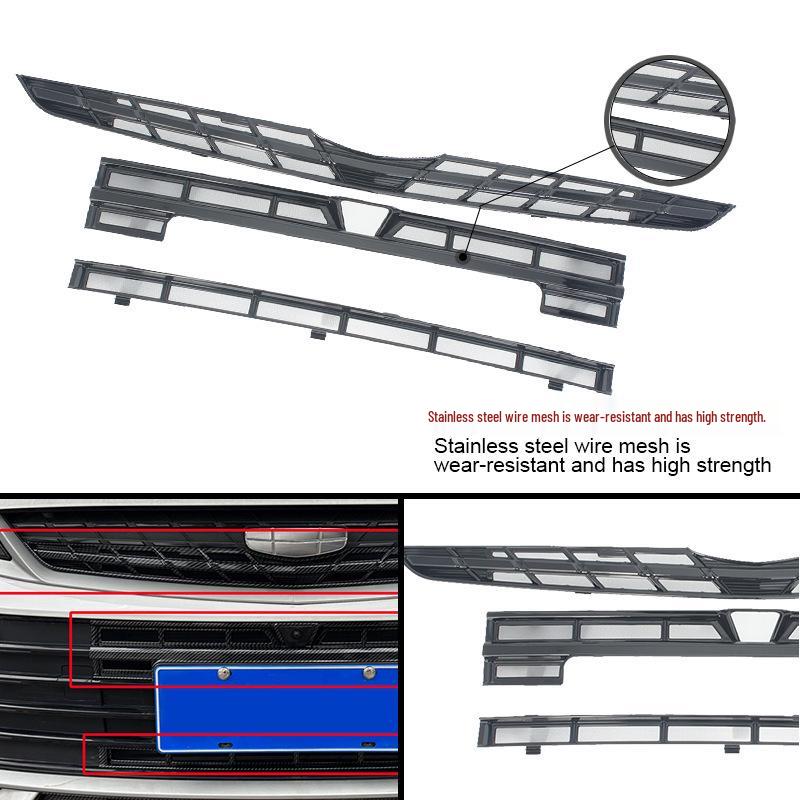 Geely Binyue L Exterior Decorations: Windshield Insect Screen, ABS Baked Paint Finish. Fits 25 Models.