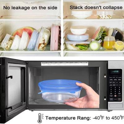 6 pezzi coperture per alimenti in silicone coperchi per ciotole gadget da cucina forte stabilità antipolvere per la conservazione della freschezza coperture isolanti flessibili multifunzione per uso alimentare