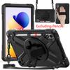 Shockproof Silicone+PC Tablet Cases for 12.1'' Xiaomi Redmi Pad 2 Pro 5G Case Cover Rotate Hand Strap Stand Coque Shell
