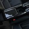 3Pcs Car Carbon Fiber Look Central Armrest Box Panel Cover Sticker For Honda Civic 2016 2017 2018 2019 2020 Interior Parts Decor