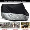 Motorcycle Cover for Scooters and Mopeds Universal Fit Outdoor Lightweight Storage Bag Included XXL Size