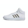 Neo Hoops Mid 3.0 Comfortable Sports Slip-Resistant Shock-Absorbing Durable Mid-Top Kids Skate Shoes Kids Sneakers White HP2662