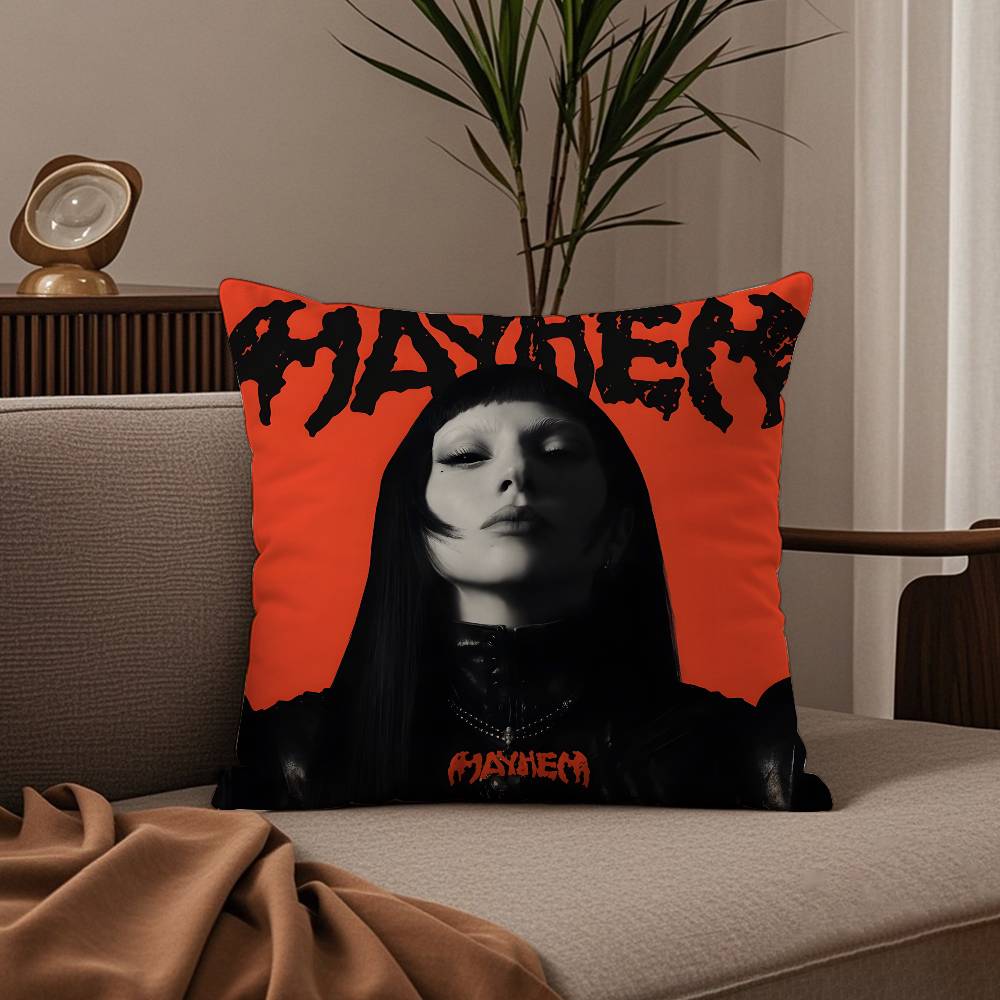 L-Lady Gaga MAYHEM Pillow Case Good Print Pillowcase Living Room Sofa Cushion Cover Bedroom Room Decor