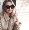 Ochelari de soare pătrați moderni: Model Influencer Stil Străzii European & American pentru Femei
