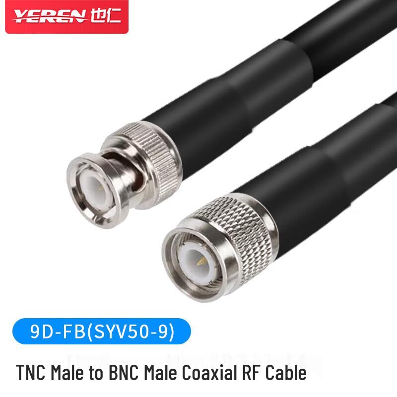 

Y-9-122 TNC Male to BNC Male 9D-FB RF Coaxial Jumper Cable