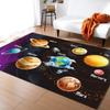 Universe Planet Home Carpet Anti-Slip Washable Large Carpet for Bedroom Living Room Decorative Table Mat