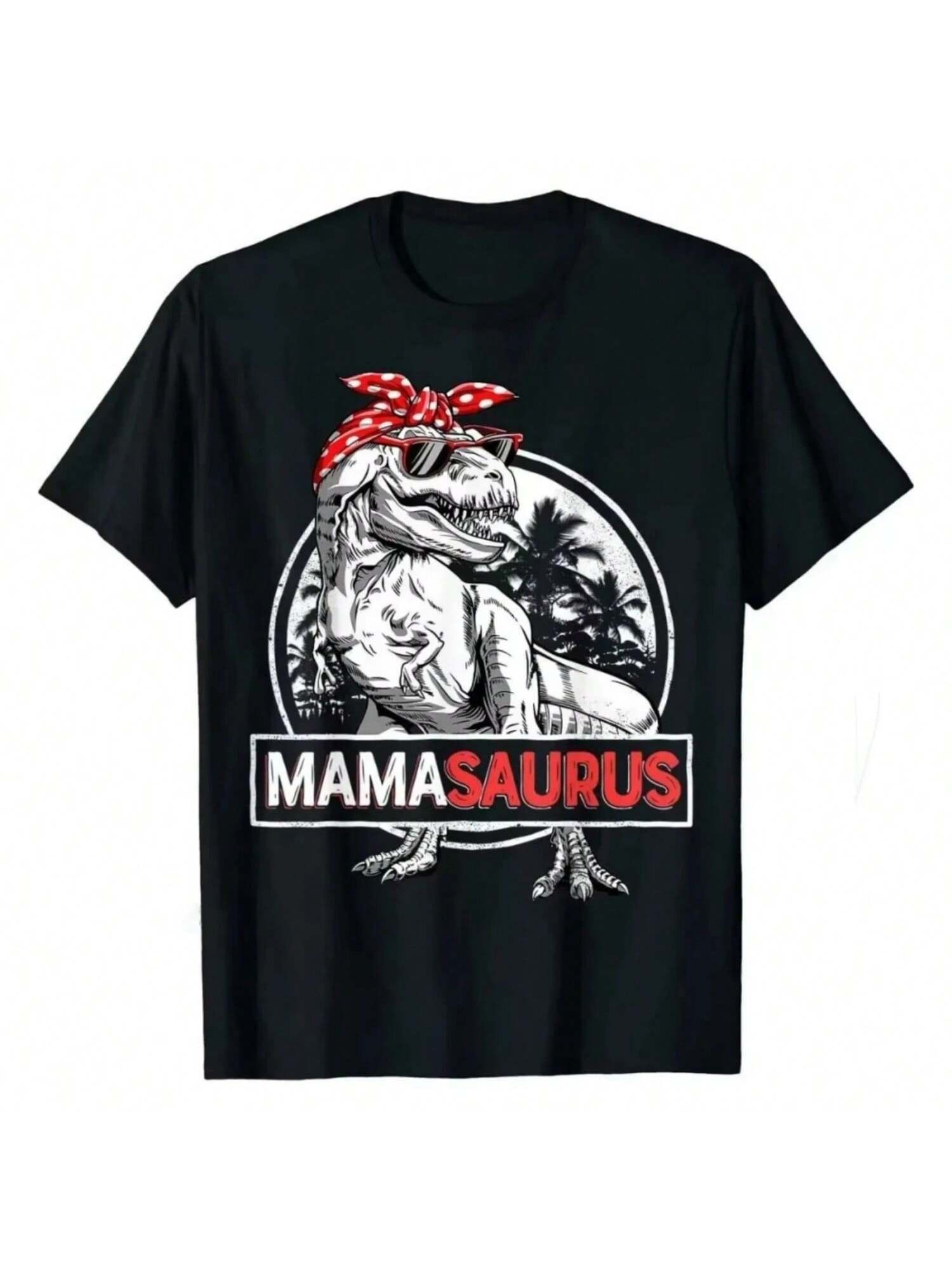 Papasaurus T Shirt T Rex Papa Saurus Dinosaur Wounisex Dad Daddy Classic Boy Tops & Tees Crazy Faddish T-Shirts Streetwear Fashion S разноцветный