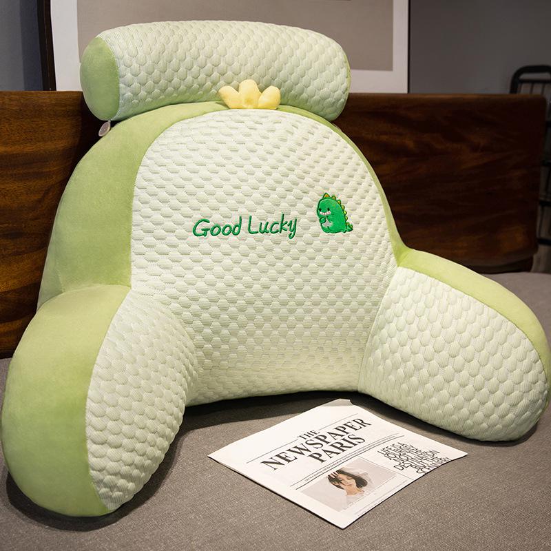 Kreslený bedrový vankúš - Veľký mäkký vankúš na opierku chrbta do postele a na pohovku