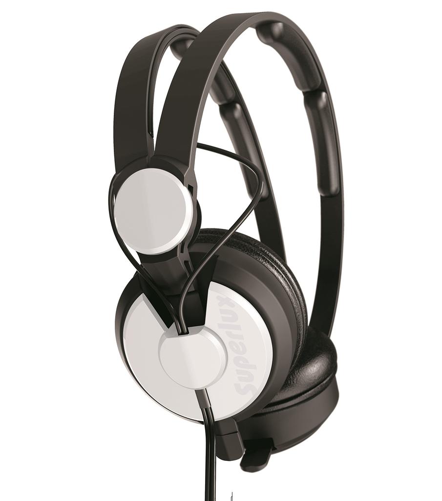 Superlux White HD562 White Closed-back Multi-purpose Headphones,