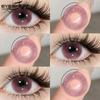 Eyeshare 1 Pair Colored Contact Lenses Brown Eye Contacts Gray Pupils Doll Eye Lenses Makeup Cosmetics Year Use