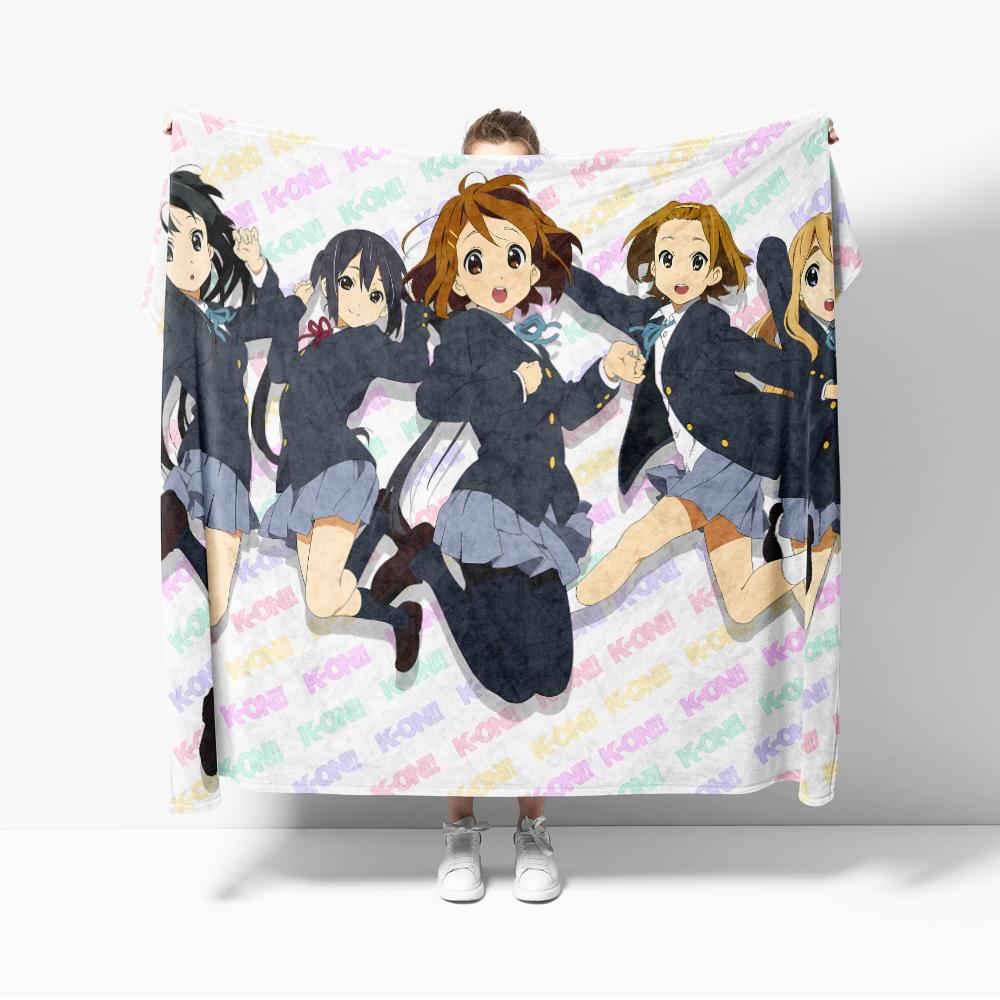 

Аниме Япония Каваи Новинка K-ON! Фланелевое одеяло Мягкий комплект одеял плед для дивана Теплые фланелевые одеяла Спальня Каваи Милый 30x40in