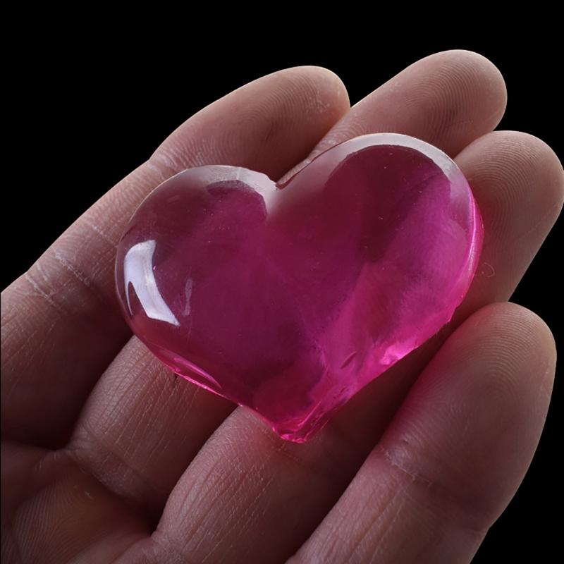 Stampo per Gioielli in Resina Stampo in Silicone a Forma di Cuore d'Amore 3D Stampi per Torta Cioccolato Stampo in Silicone per Colata UV Epossidica per la Realizzazione di Gioielli