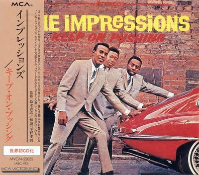CD IMPRESSIONS - Keep On Pushing MVCM22032 MCA Records 1994 Japan Soul/Funk Used