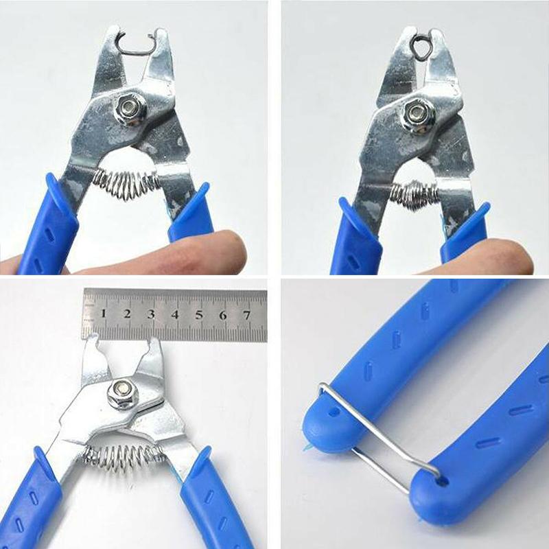 Hog Ring Fencing Plier Pet Poultry Cage Aviary Wire Mesh Netting  Repair Tool