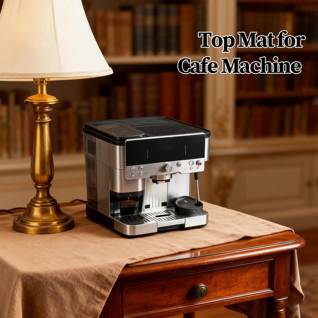 Coffee Station Mat Waterproof Heat-Resistant Cafe Machine Top Pad For Bar Workplace Party Home Kitchen Dining Living Room