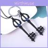 Key Hearts Kingdom Shape Keychain Alloy Necklace Pendant Jewelry Gift Fashion