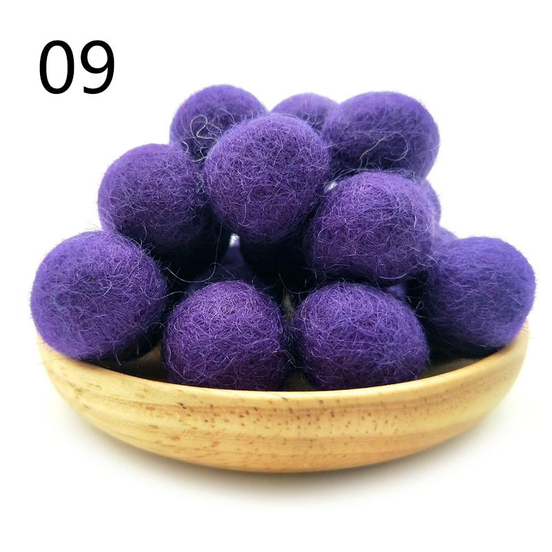 10 ks Nadýchaná měkká bambulka pro DIY ruční práce Plyšové bambulky Svatba Vánoce Dětské dárky Domácí dekorace Šicí potřeby