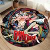 DeliciousInDungeon Round Area Rug,Carpet Rug for Living Room Bedroom Sofa Playroom Decor,Non-slip Floor Mat