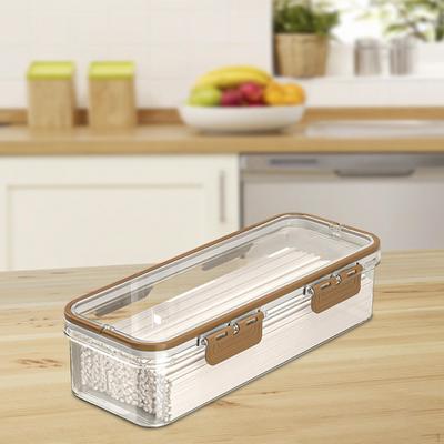 Noodle Storage Box Airtight Rectangular Container for Kitchen Vegetables And Fruits