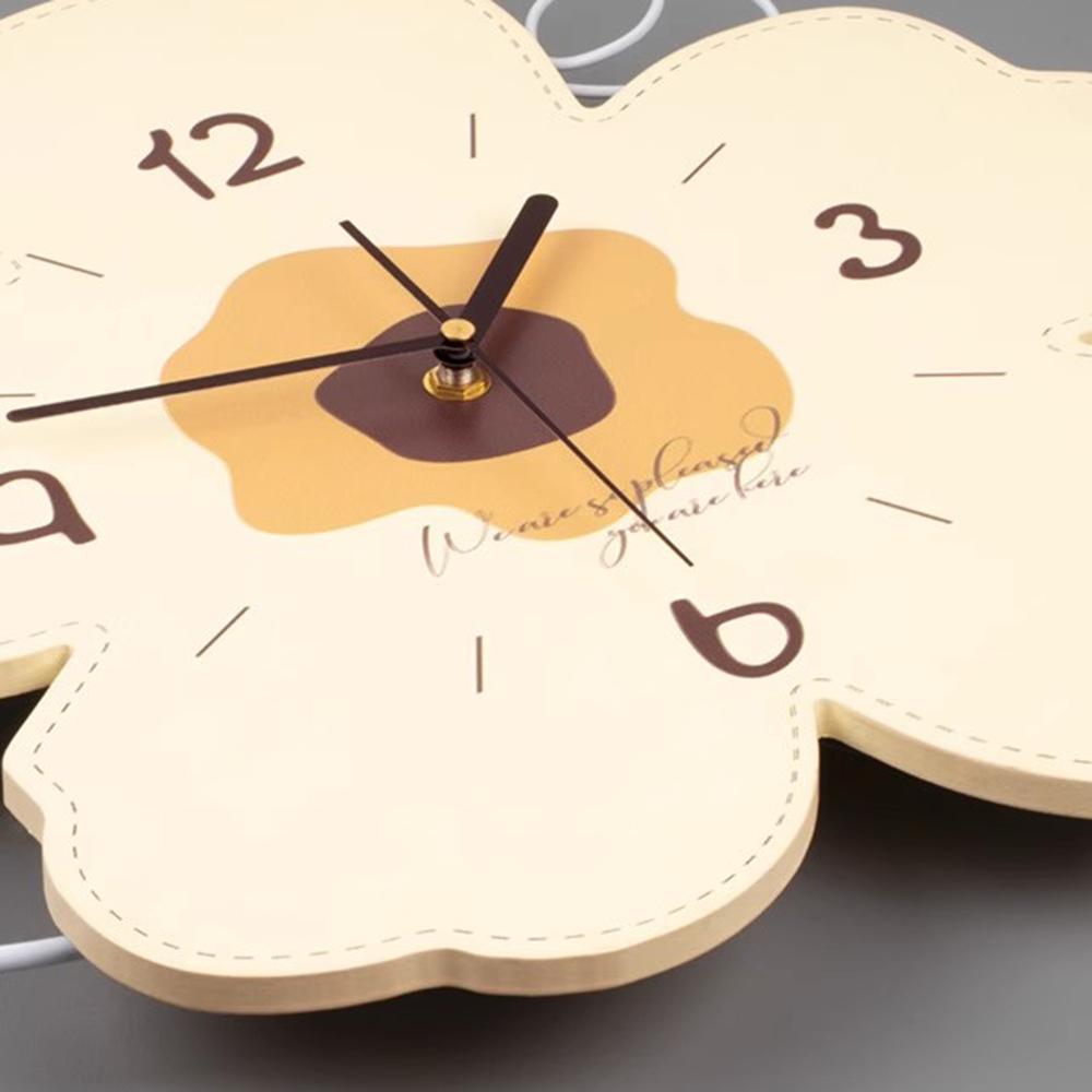 Design Luxury Wall Clock Hanging Nordic Quiet Luminous Minimalist Wall Clock Living Room Modern Reloj De Pared Grande Furniture