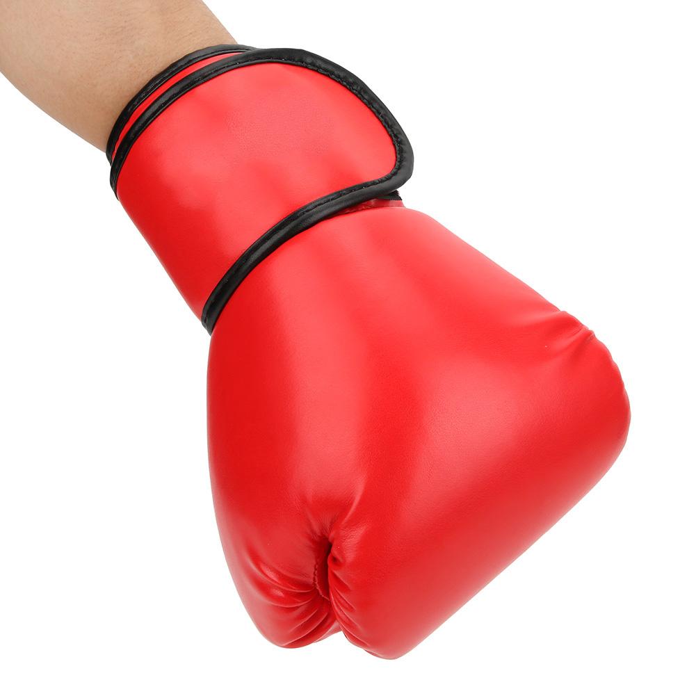 Professionelle PU-Leder Boxhandschuhe Atmungsaktiv Sparring Sandsack Fäustlinge Trainingsausrüstung