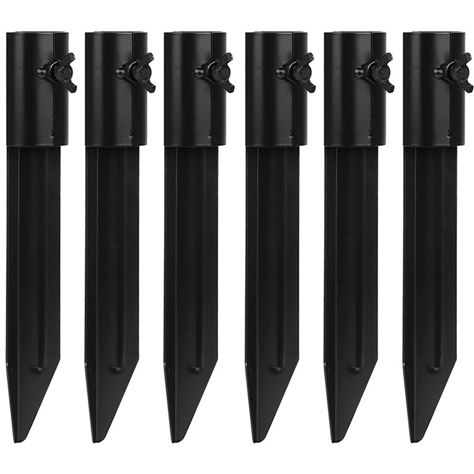 

Solar Torch Lights with Metal Ground Nails - Steel Solar Lamp Posts for & Garden, Outdoor Garden Lamp Posts for Yard Patio M чорний