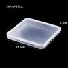 Transparent Transparent Storage Box Plastic Sundries Organizer  Packing Boxes