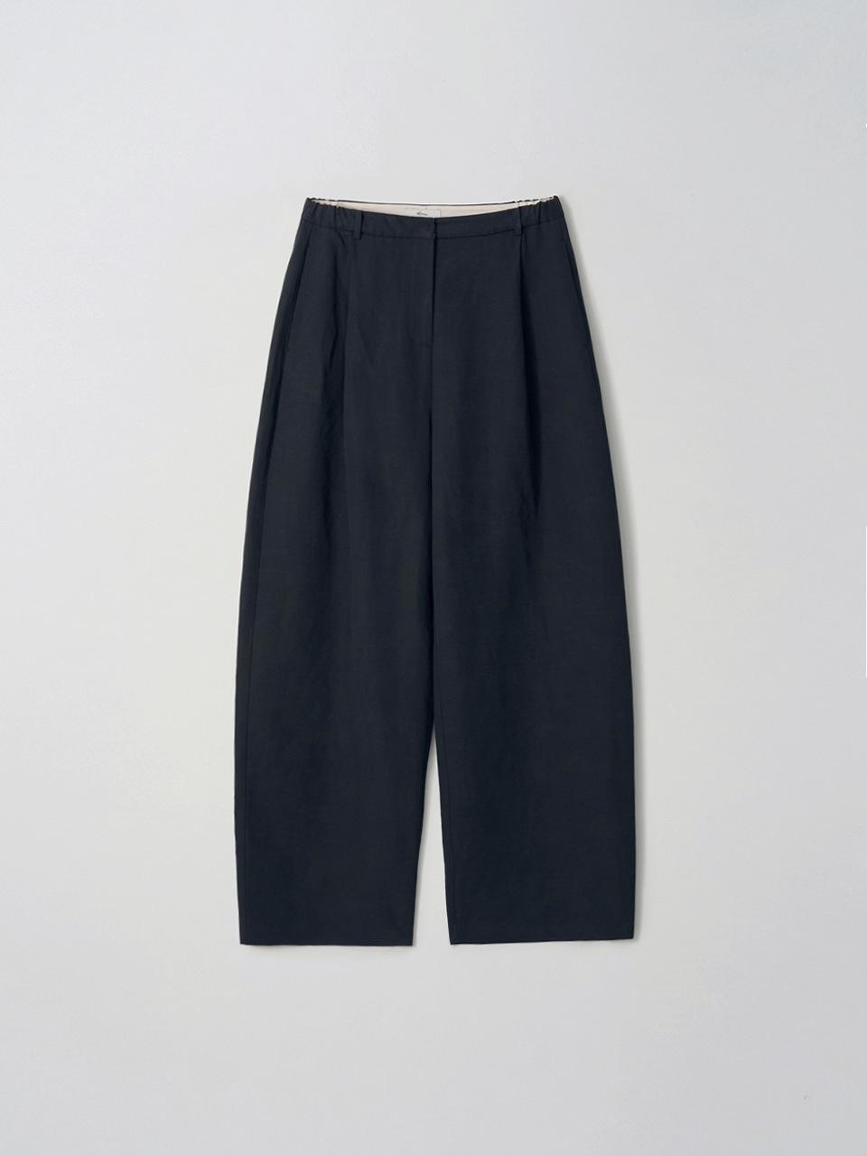 

Korean Summer Loose Solid Color Straight Casual Pants for Women S темно-синий