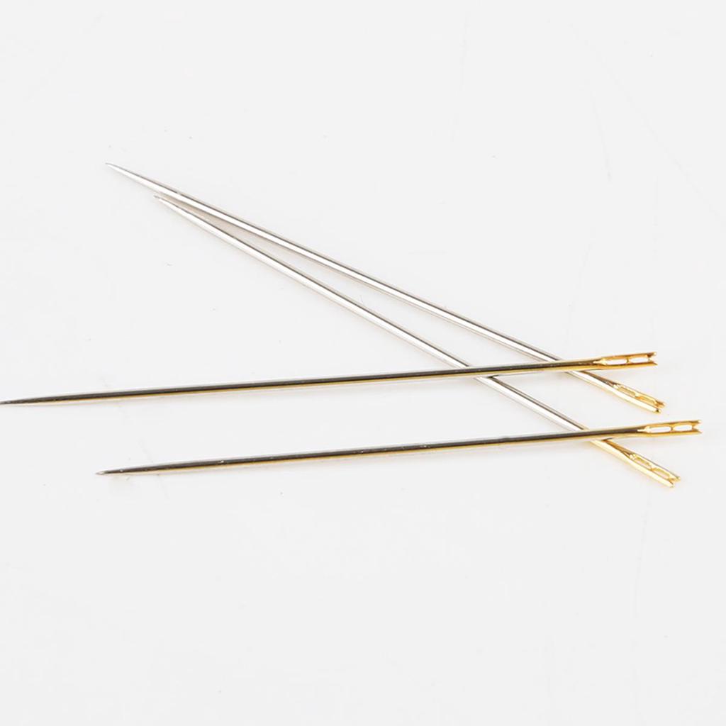 12Pcs/set Double Swallow Gold Tail Hand Sewing Needle Handmade Supplies
