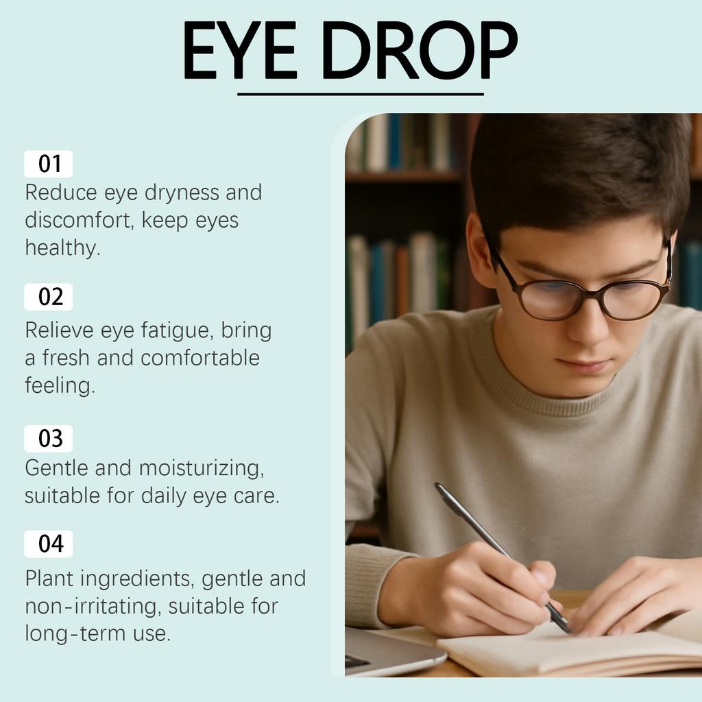 Nano Eye Drops, Eye Soothing, Fatigue Relief Eye Drops, Suitable For Presbyopia And Dry Eye Syndrome, 10ml