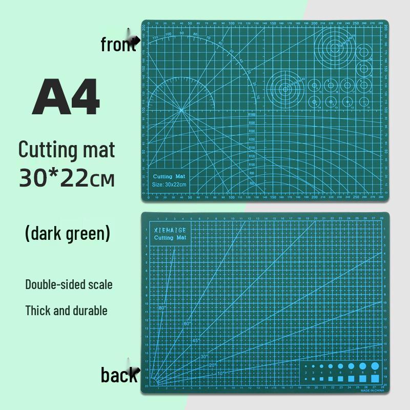 A3 PVC Cutting Mat Board A12456: Craft Knife & Model Pattern Cutting Board