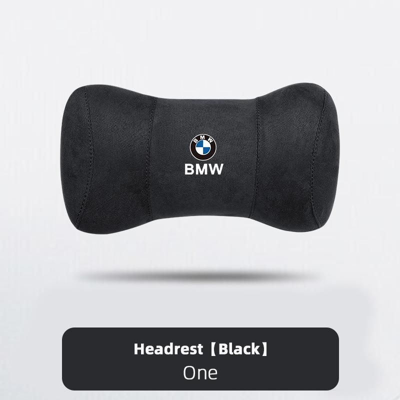CTCE1 Car Seat Safety Headrest Pad Auto Emblem Neck Pillow For BMW M E46 E90 E60 G30 G32 G01 G02 G05 G06 G07 G26 G16 X3 E92 Sticker