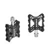 1 Pair Aluminium Alloy Mountain Bike Pedals 9/16" Spindles Bicycle Platform Pedals  Folding Bikes