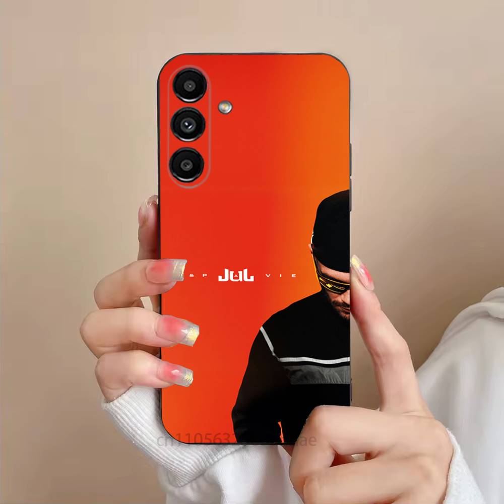 

J-Jul DP a vie Album gratuit vol 8 Phone Case For Samsung S25,24,23,22,21,S20,Ultra,Plus,FE Black Soft Cover SamsungS22ULTRA5G